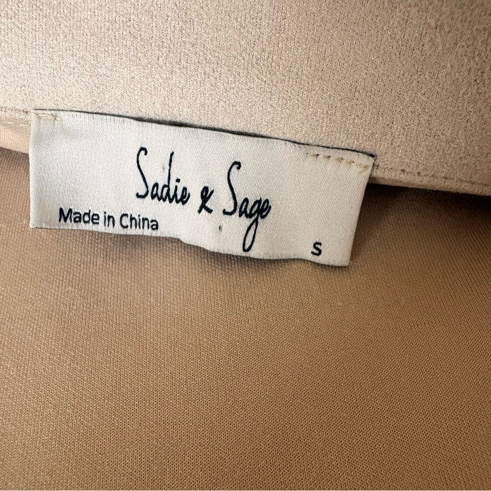 Sadie & Sage Suede-ish Jacket - Picture 8 of 9